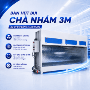 HÚT BỤI CHÀ NHÁM NƯỚC 3M