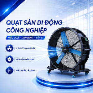 VT604 QUẠT SÀN DI ĐỘNG CÔNG NGHIỆP
