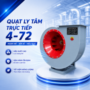 VT121-A QUẠT LY TÂM LƯU LƯỢNG LỚN TRỰC TIẾP