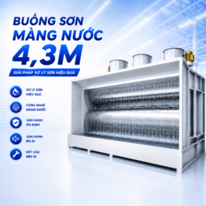 BUỒNG SƠN MÀNG NƯỚC 4,3M