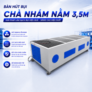 BÀN HÚT BỤI CHÀ NHÁM NẰM 3,5M