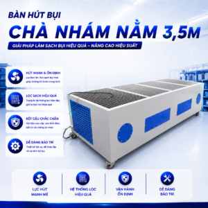 BÀN HÚT BỤI CHÀ NHÁM NẰM 3,5M