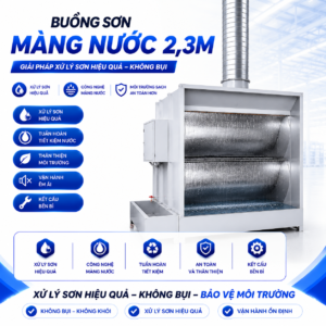BUỒNG SƠN MÀNG NƯỚC 2,3M