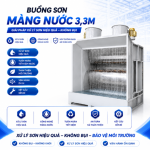 BUỒNG SƠN MÀNG NƯỚC 3,3M