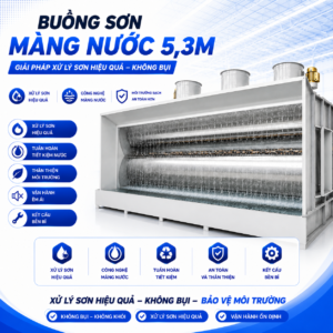 BUỒNG SƠN MÀNG NƯỚC 5,3M