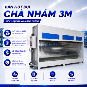 HÚT BỤI CHÀ NHÁM NƯỚC 3M