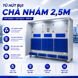 TỦ HÚT BỤI 2,5M
