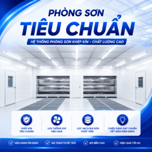 HỆ THỐNG PHÒNG SƠN KHÉP KÍN TIÊU CHUẨN