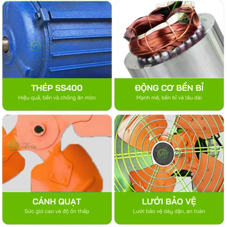 VT403 Quạt thông gió dùng hút khí nóng VT403 Quạt thông gió dùng hút khí nóng