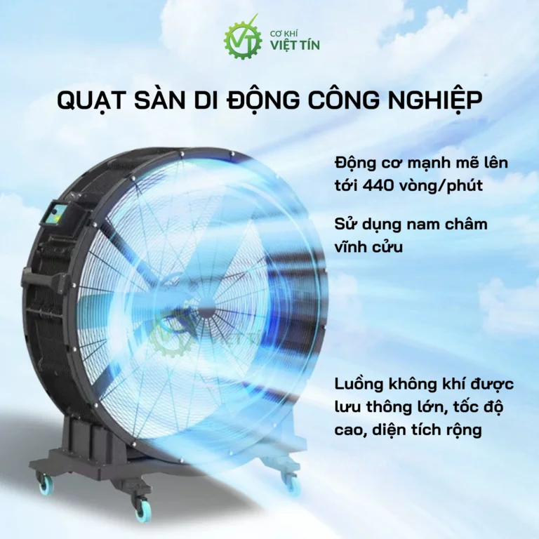 VT604 QUẠT SÀN DI ĐỘNG CÔNG NGHIỆP - Ảnh 3