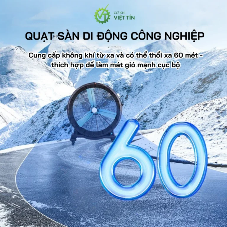 VT604 QUẠT SÀN DI ĐỘNG CÔNG NGHIỆP - Ảnh 6
