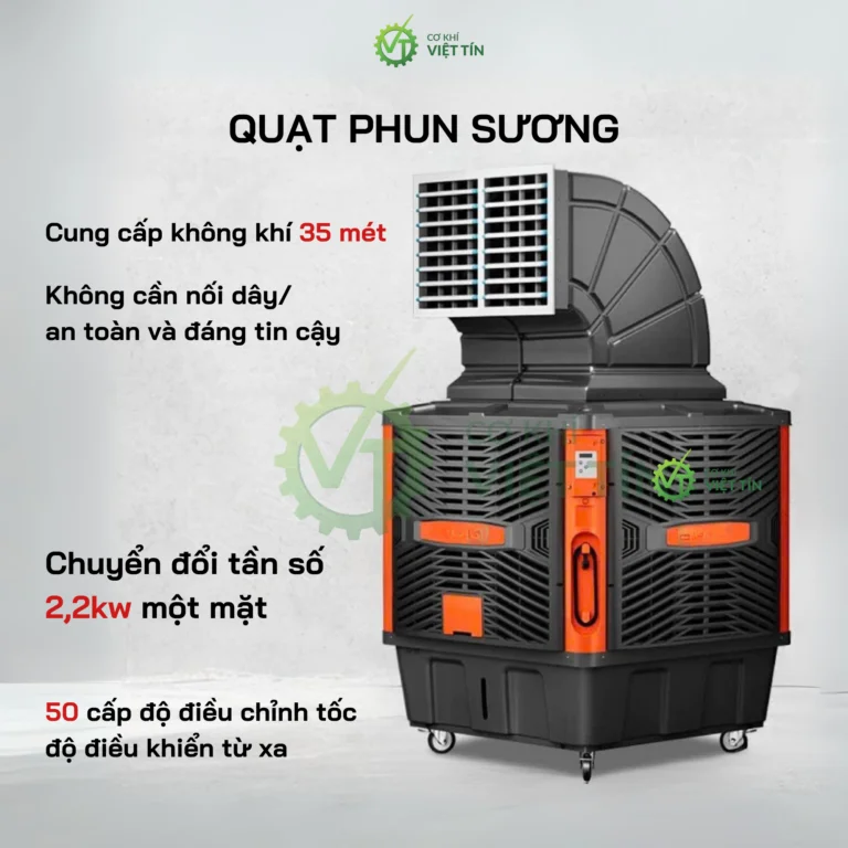 VT701 Quạt phun sương công nghiệp sử dụng cho không gian diện rộng VT701 Quạt phun sương công nghiệp sử dụng cho không gian diện rộng