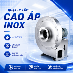 VT154 QUẠT LY TÂM CAO ÁP INOX